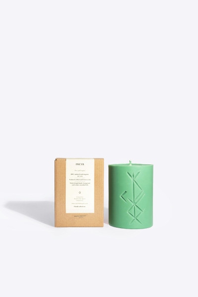 FREYR Rune Candle