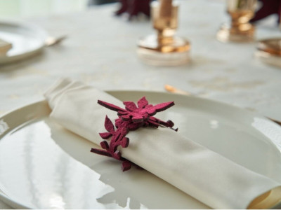 set de décorations de Noël ANGE, feutrine,  h 10 cm /12 cm /14 cm