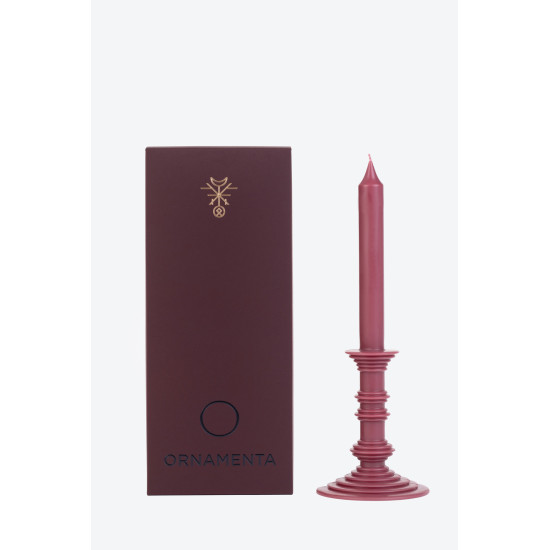 Cierge ORNAMENTA vieux rose