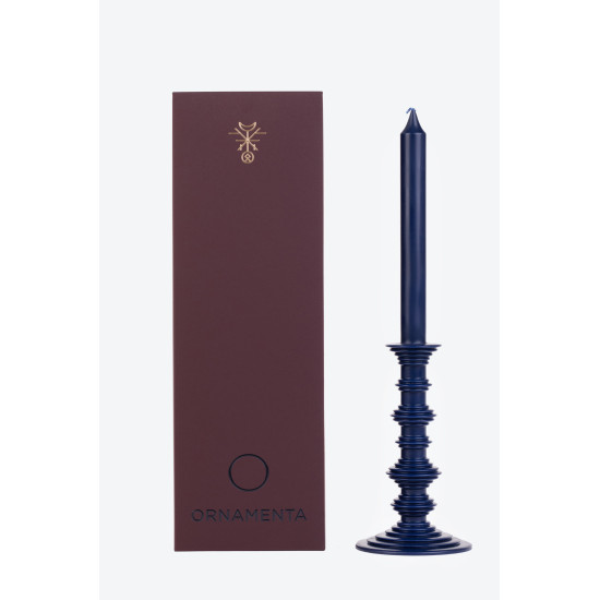 Cierge ORNAMENTA Bleu royal